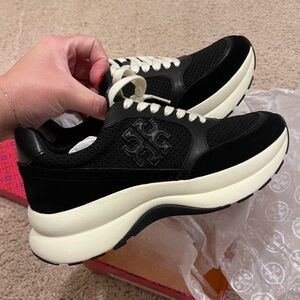 NEVER WORN Tory Burch Trainers- Perfect Black